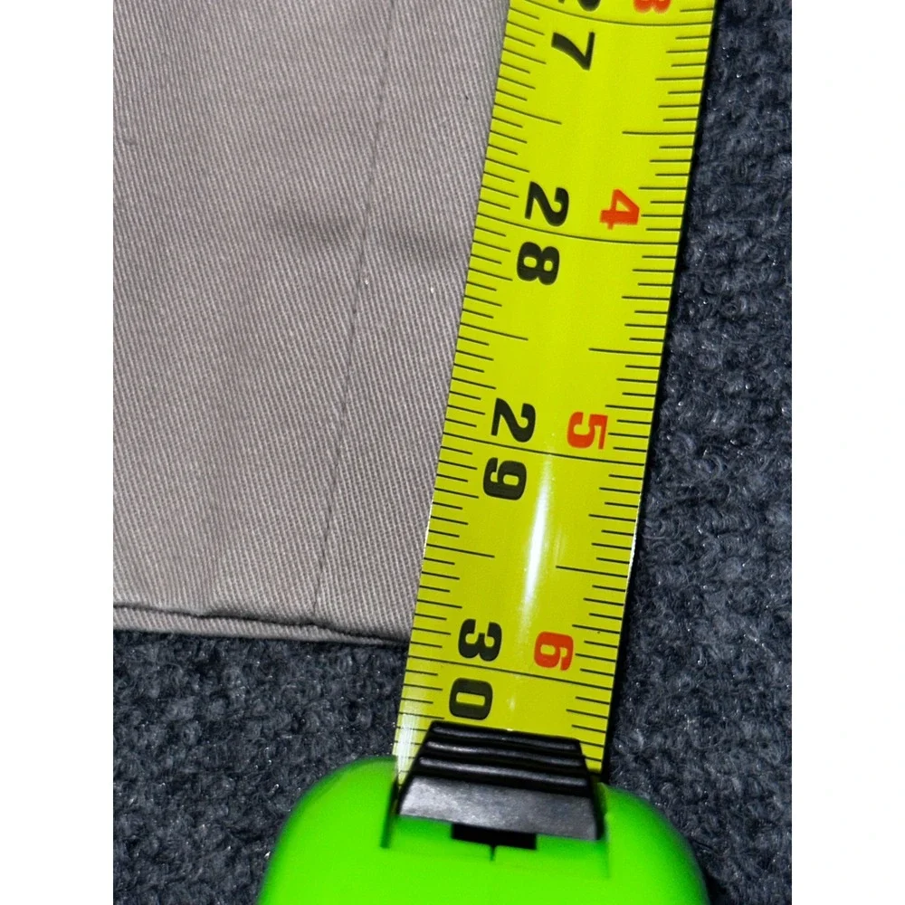 Eddie Bauer‎ Mens Khaki Chino Pants Straight Leg Tan Cotton Trousers 29 Inseam